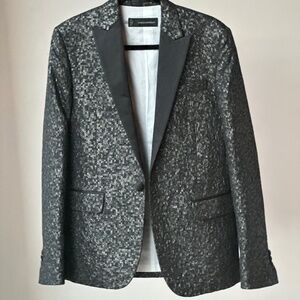 dSQUARED2 Tuxedo Blazer, Black, Size 48, Pristine Condition